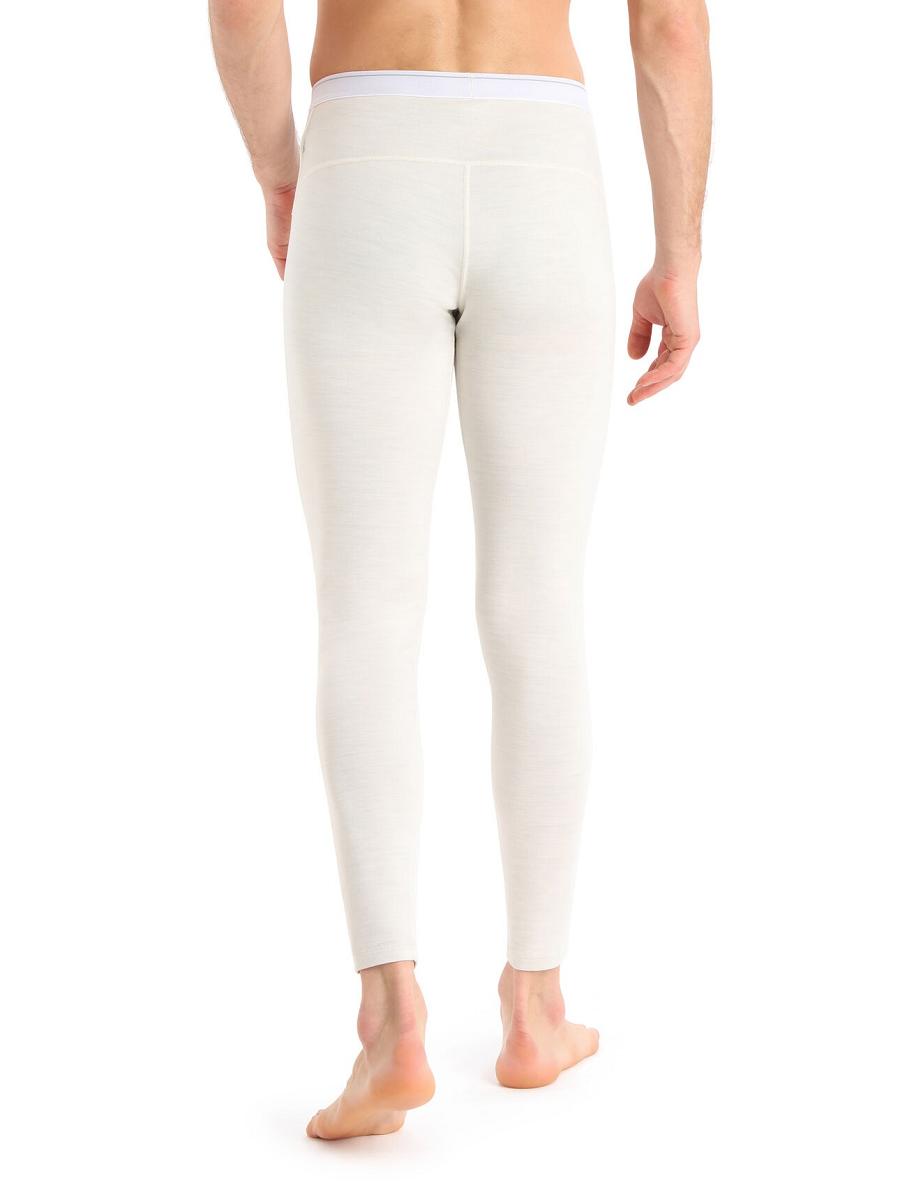 Leggings Icebreaker 15.5 Merino Thermal Homme Blanche | FR 1123AHKP